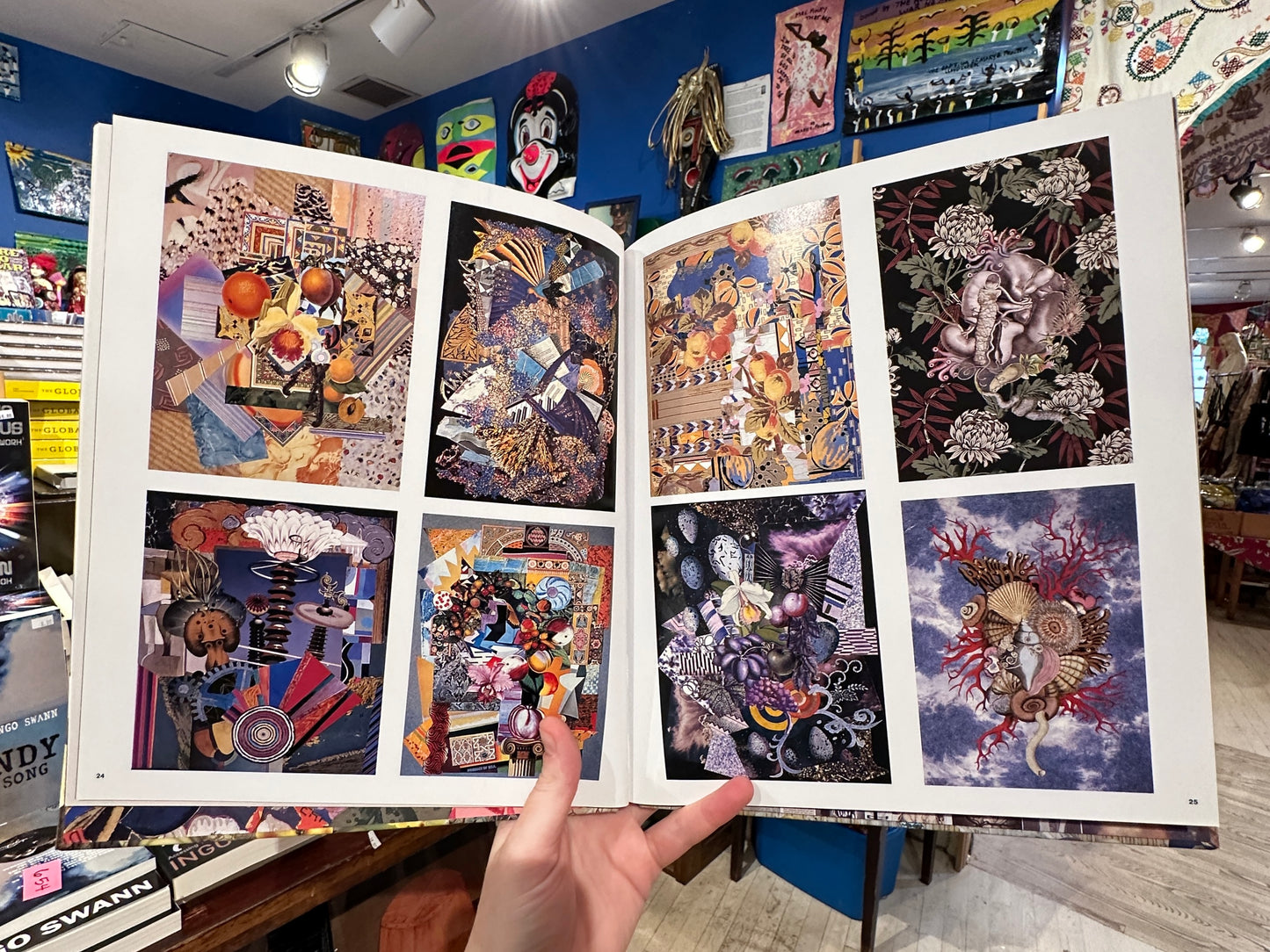 "Sequins and Skeletons: The Art of Miriam Wosk" by Last Gasp Publishing - Hardcover Book
