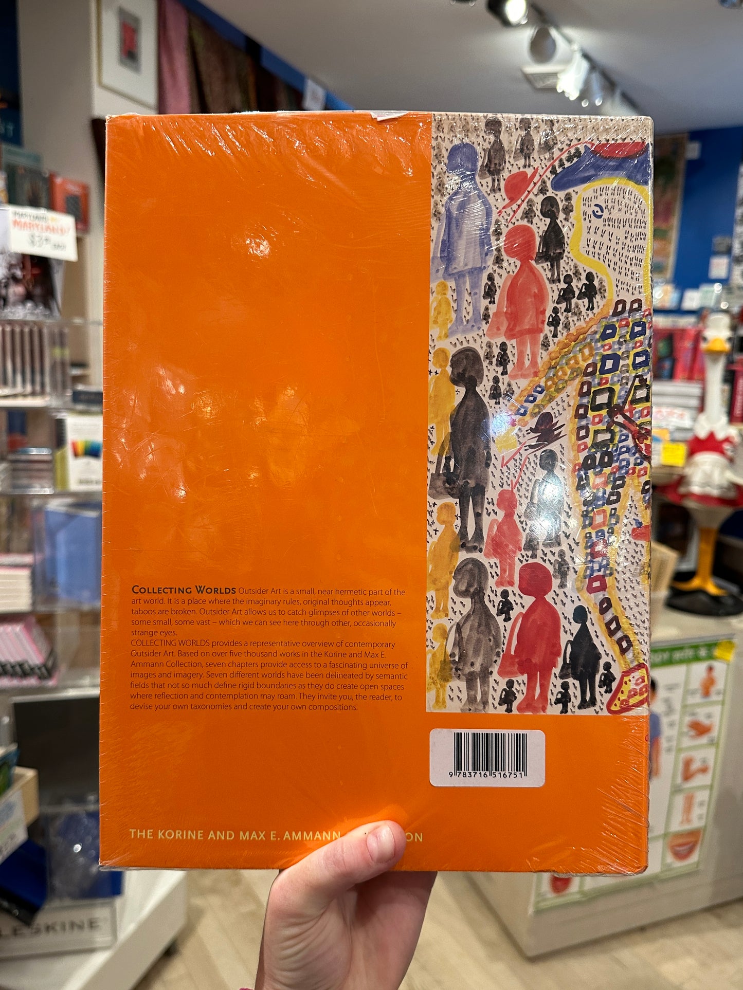 "Collecting Worlds: Contemporary International Outsider Art" by Markus Landert - Hardcover Book