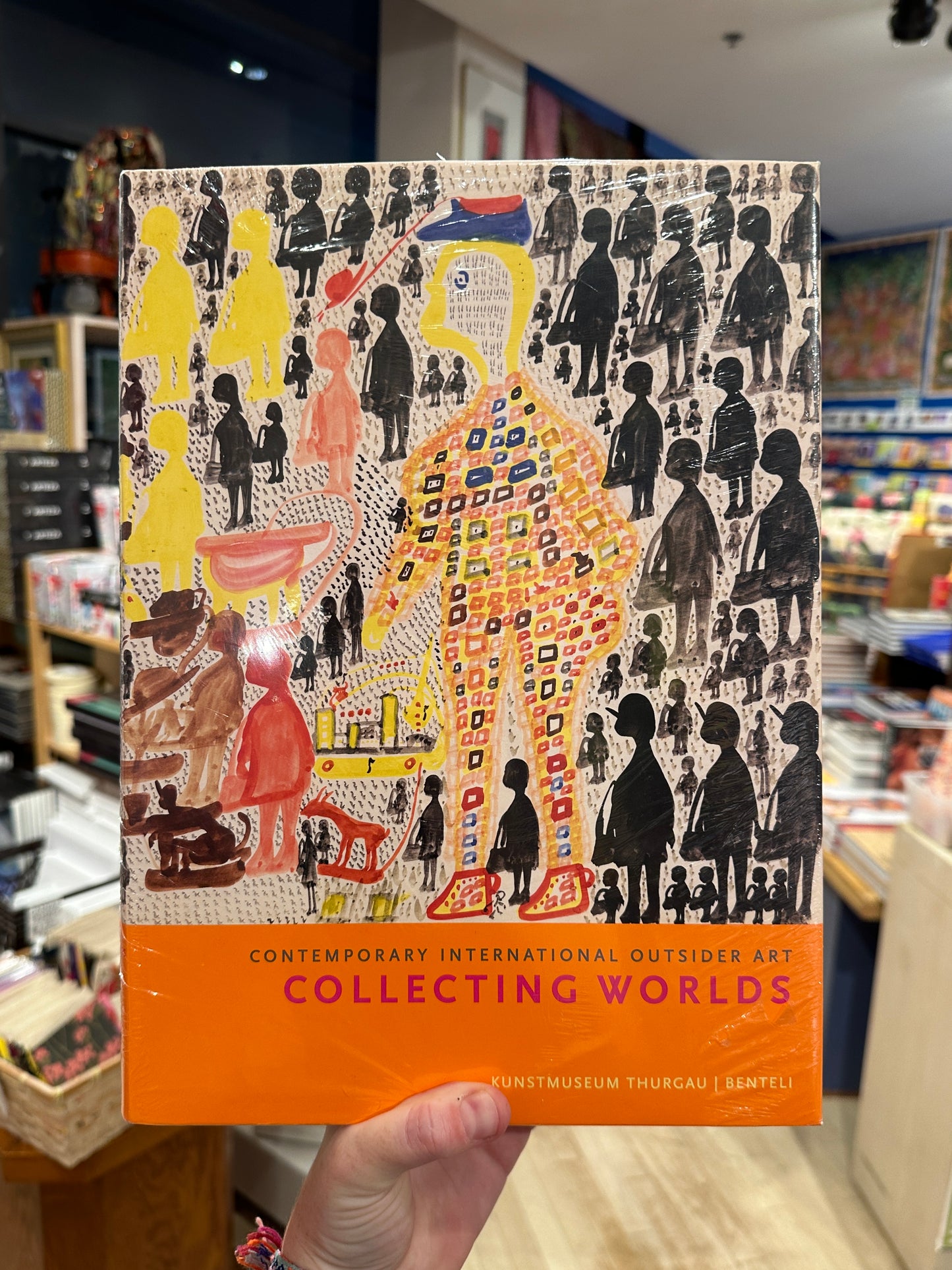 "Collecting Worlds: Contemporary International Outsider Art" by Markus Landert - Hardcover Book