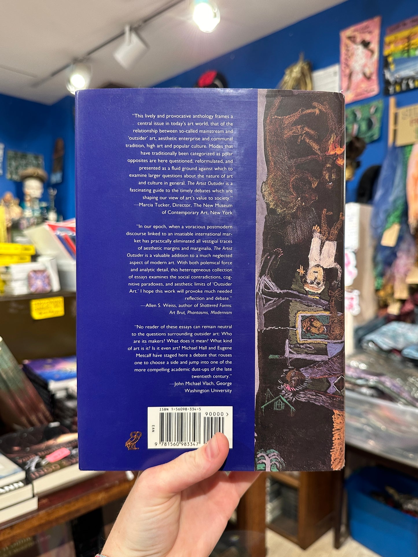 "The Artist Outsider: Creativity and the Boundaries of Culture" by Michael D. Hall - Hardcover Book