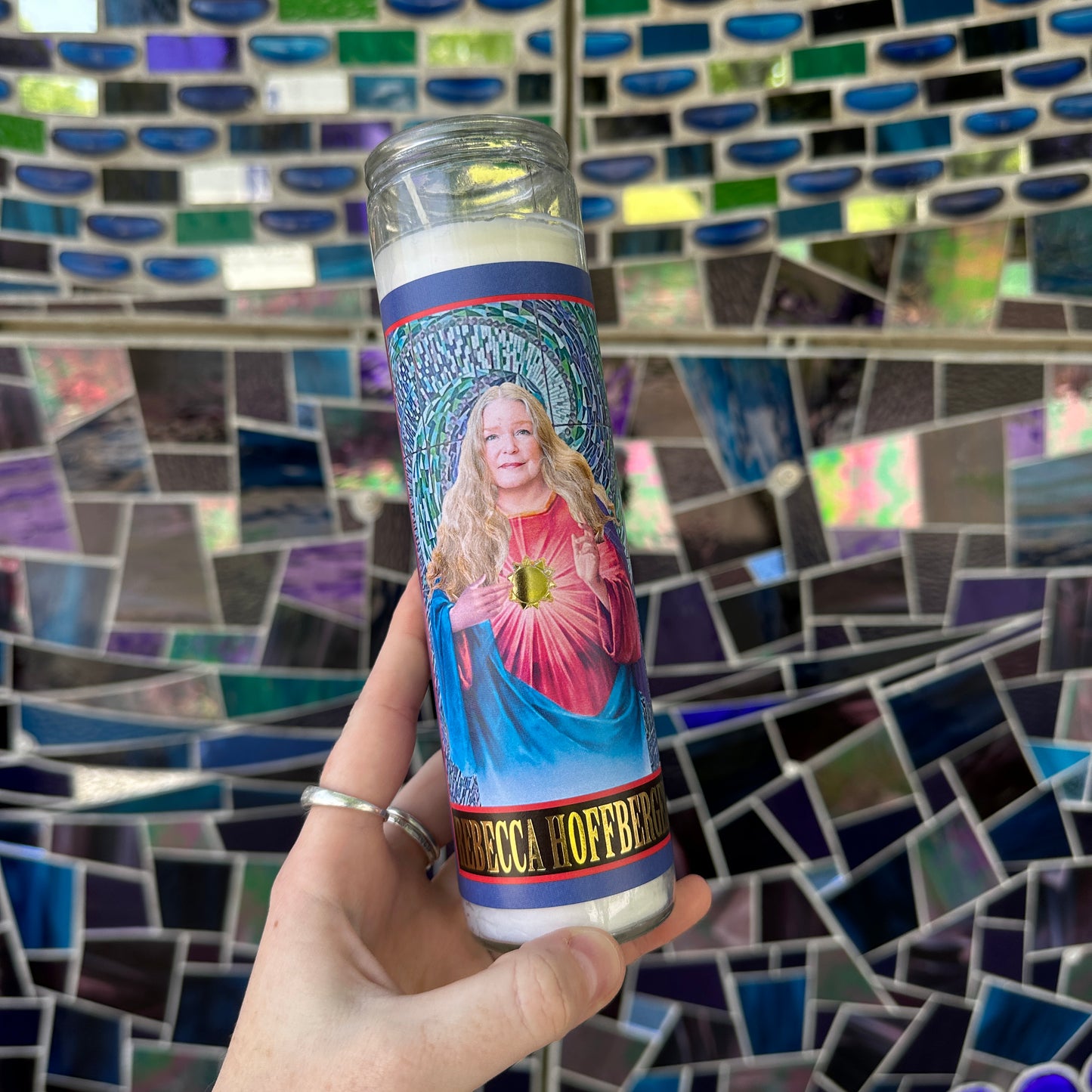 Rebecca Hoffberger Saint Candle