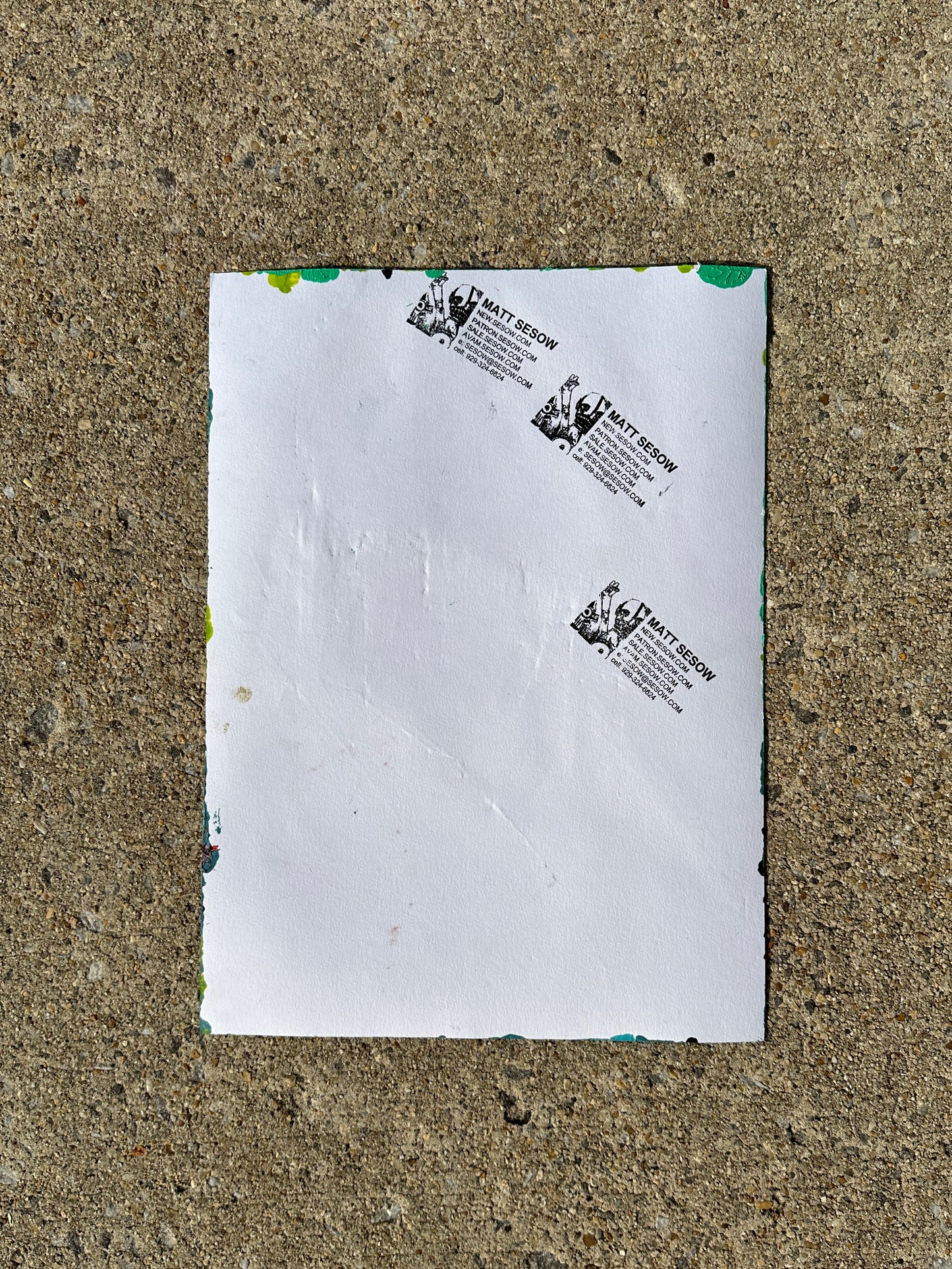 Matt Sesow - “Bear Skin” Painting