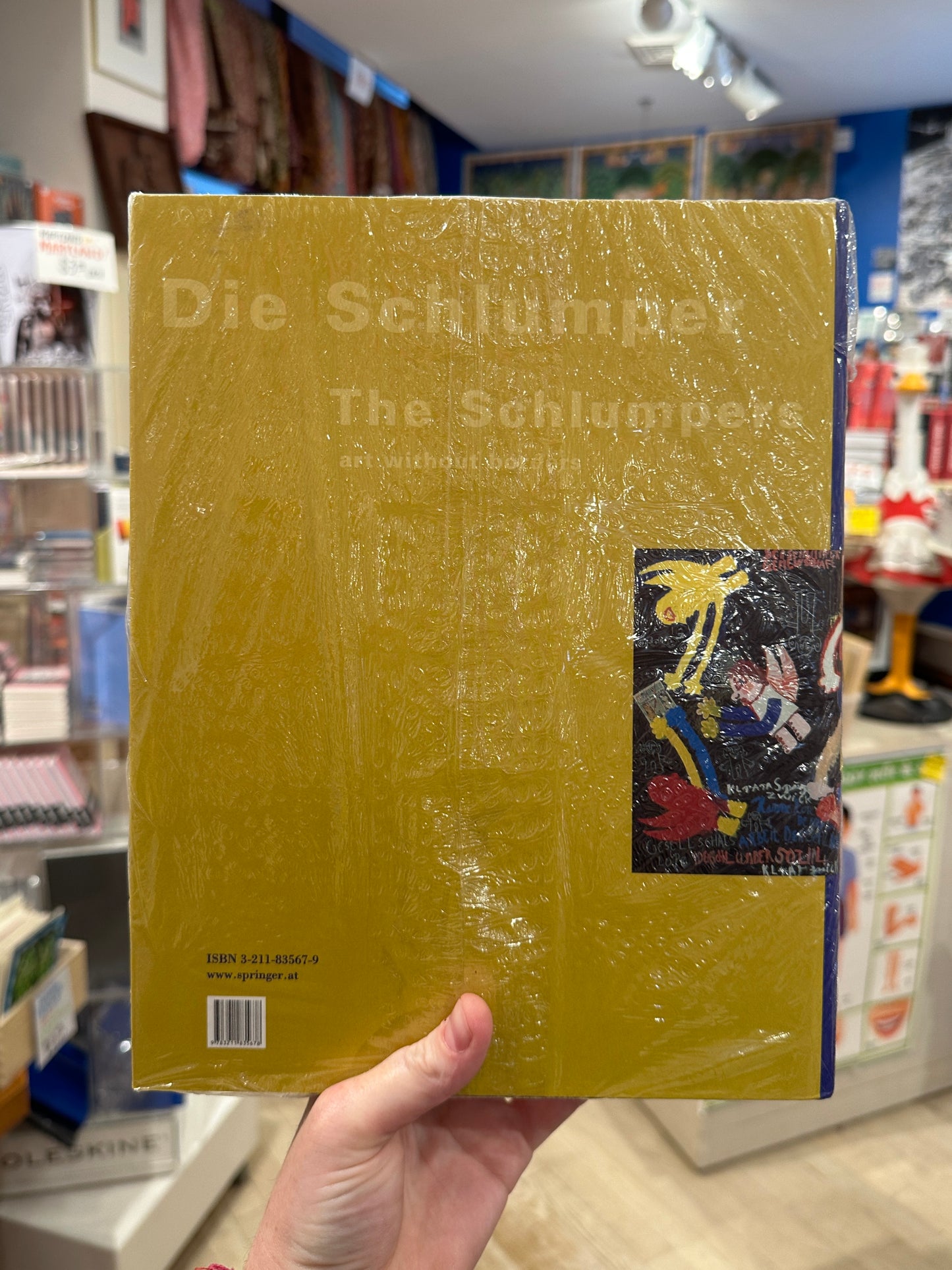 "The Schlumpers: Art Without Borders" by Gunther and Christoph Gercken - Hardcover Book