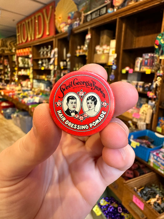 Vintage Sweet Georgia Brown Pomade Sample Tin