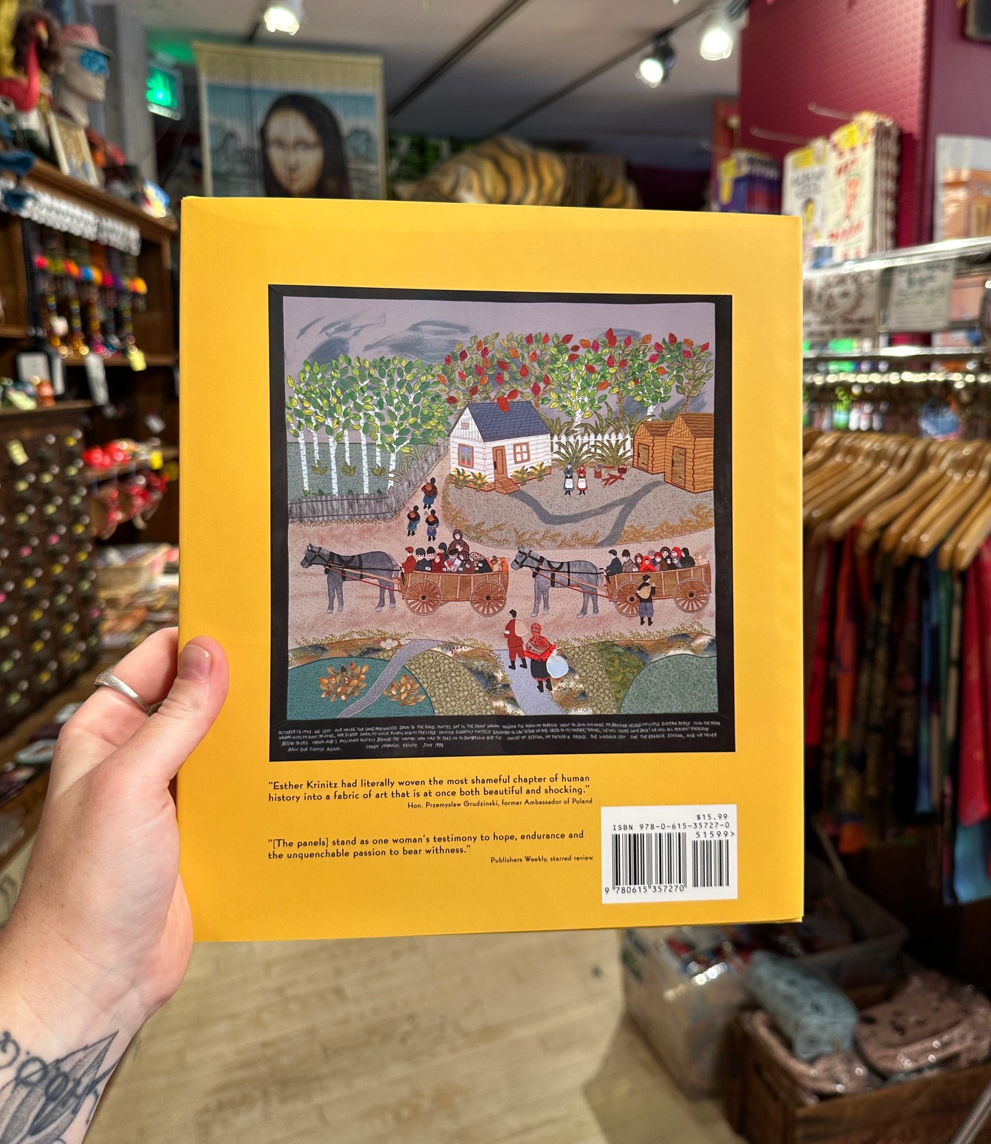 "Memories of Survival" by Esther Nisenthal Krinitz - Hardcover Book