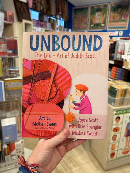 "Unbound : The Life and Art of Judith Scott" by Joyce Scott - Hardcover Book