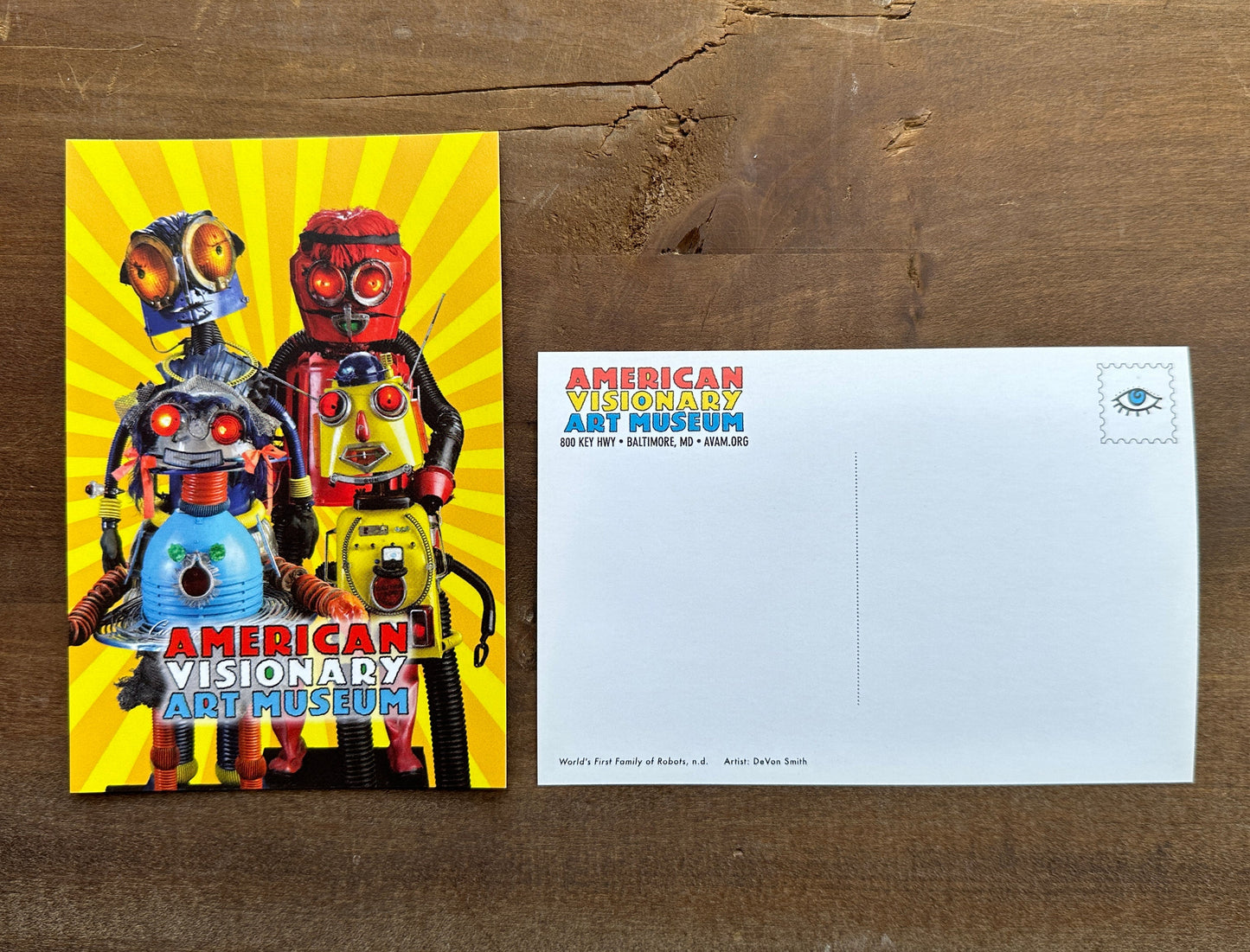 SET of AVAM Postcards